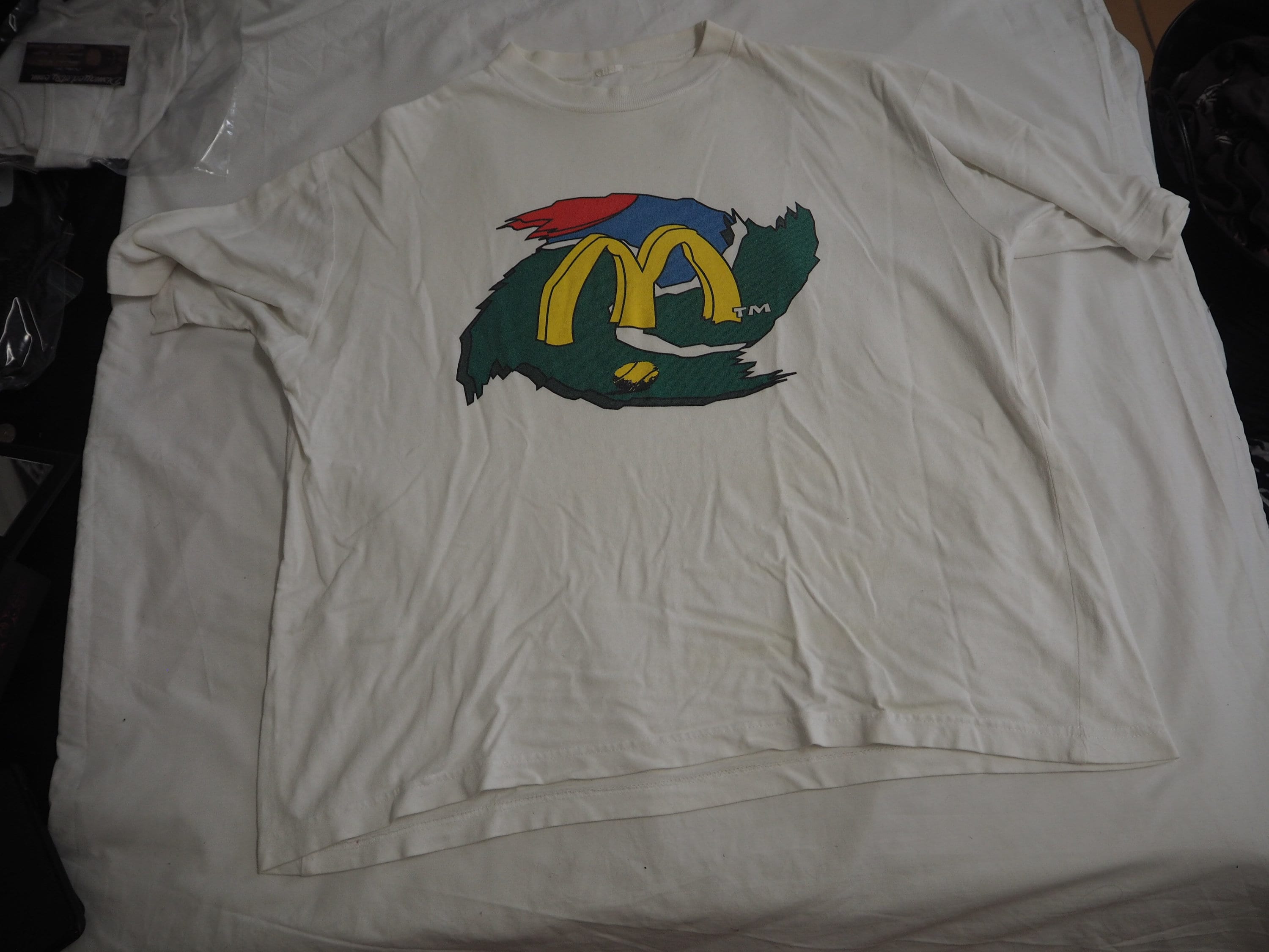 Mcdonald's T-shirt Vintage Memorabilia Faded Tee - Etsy Australia