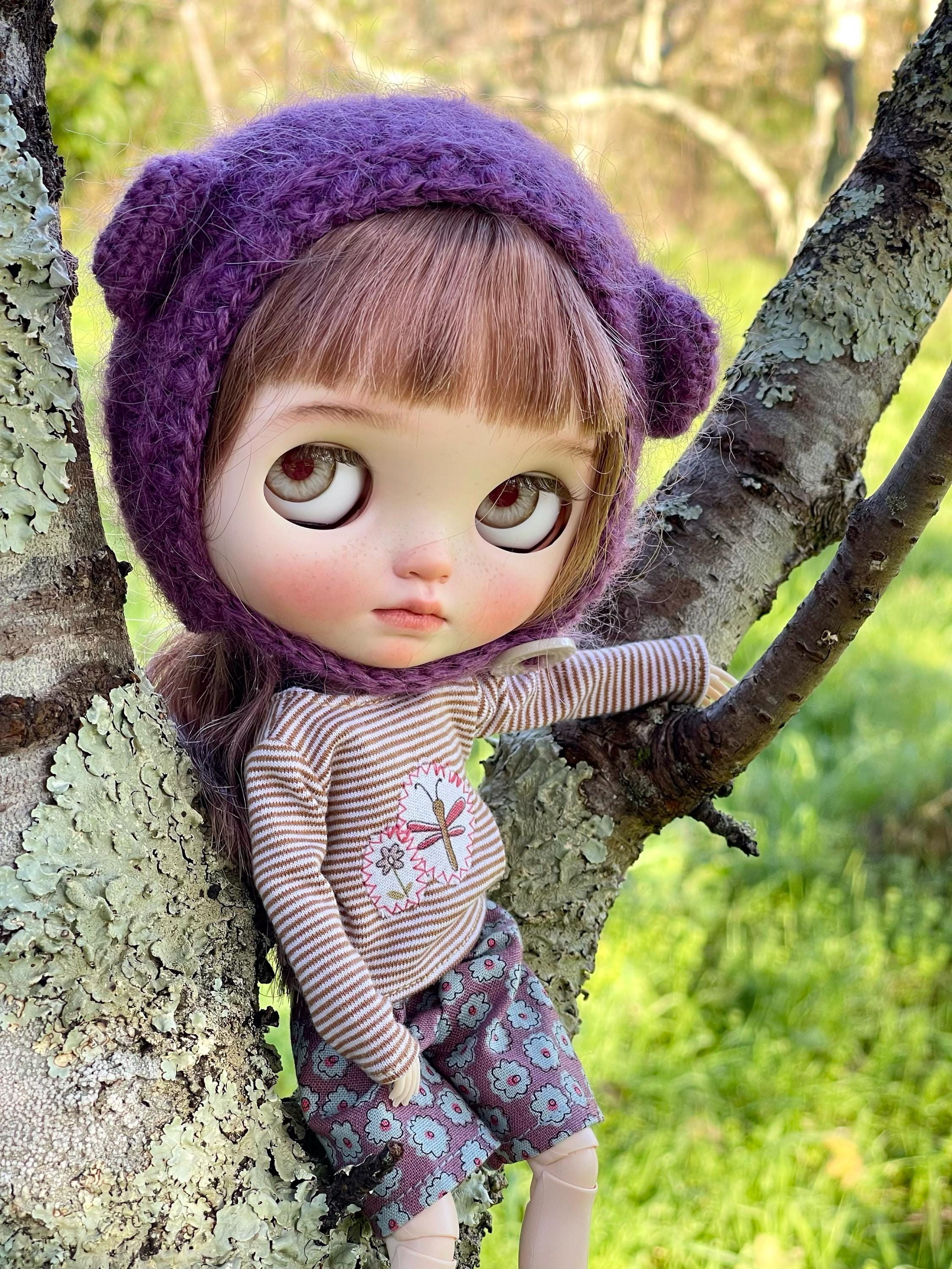 Blythe doll t-shirt and shorts clothes
