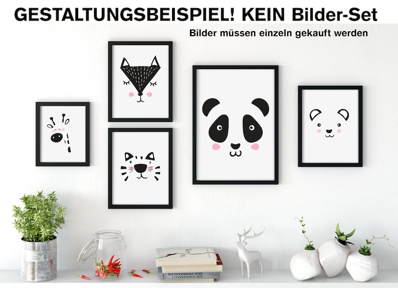 Fox face art print without frame