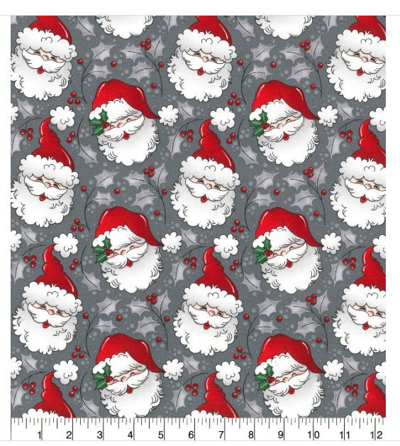 REVERSIBLE Holiday Glitter Santa Claus & Plaid Pet - Etsy