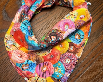 Donut Sweet Treat Cotton Pet Bandana/Scarf