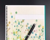 Spring Spiral Hardcover Notebook Journal 6.5 x 8.25 150 pages Dot Grid bullet Lined Grid Graph Gift