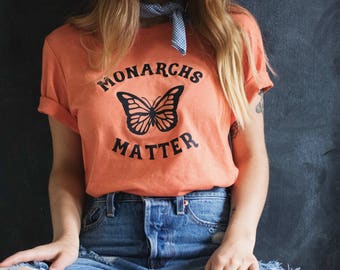 Monarch Butterfly Shirt, Womens Shirt, Monarch Tshirts, Monarchs Matter, Butterfly Shirt, Graphic Tee, Monarch Butterfly, Butterflies, Tee