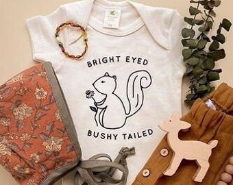 Cute Baby Outfit, Gift for Nature Mom, Baby Shower Gift, Newborn Baby Bodysuit, Expecting Mom Gift, Gender Neutral Baby Outfit