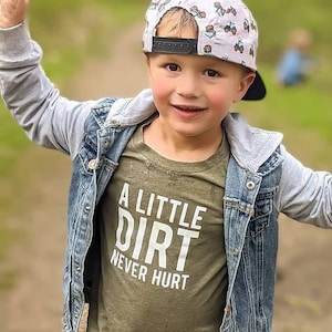 Gender Neutral Nature Shirt, Outdoor Kids Tee, Nature Graphic Tshirt, Dirt Shirt for Kids, Gift for Nature Lover, Toddler Nature Tee
