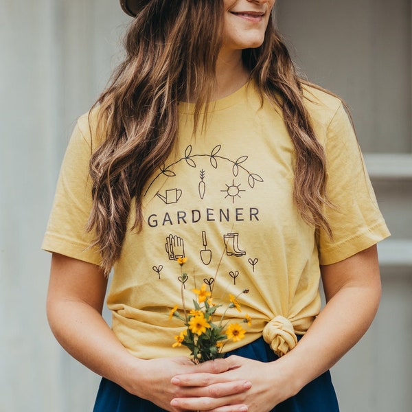 Garden Shirt, Shirt for Gardeners, Garden Shirt for Women, Garden Tshirt, Gift for Gardener, Garden Graphic Tee, Garden Gift, Gardener Tee