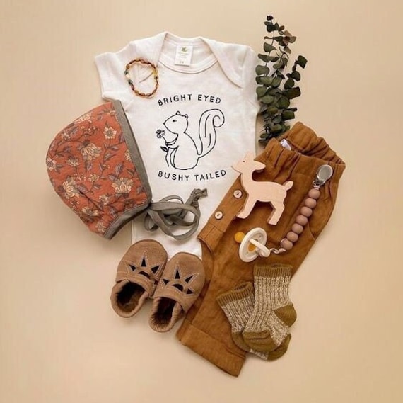 Cute Baby Outfit, Gift for Nature Mom, Baby Shower Gift, Newborn Baby Bodysuit, Expecting Mom Gift, Gender Neutral Baby Outfit