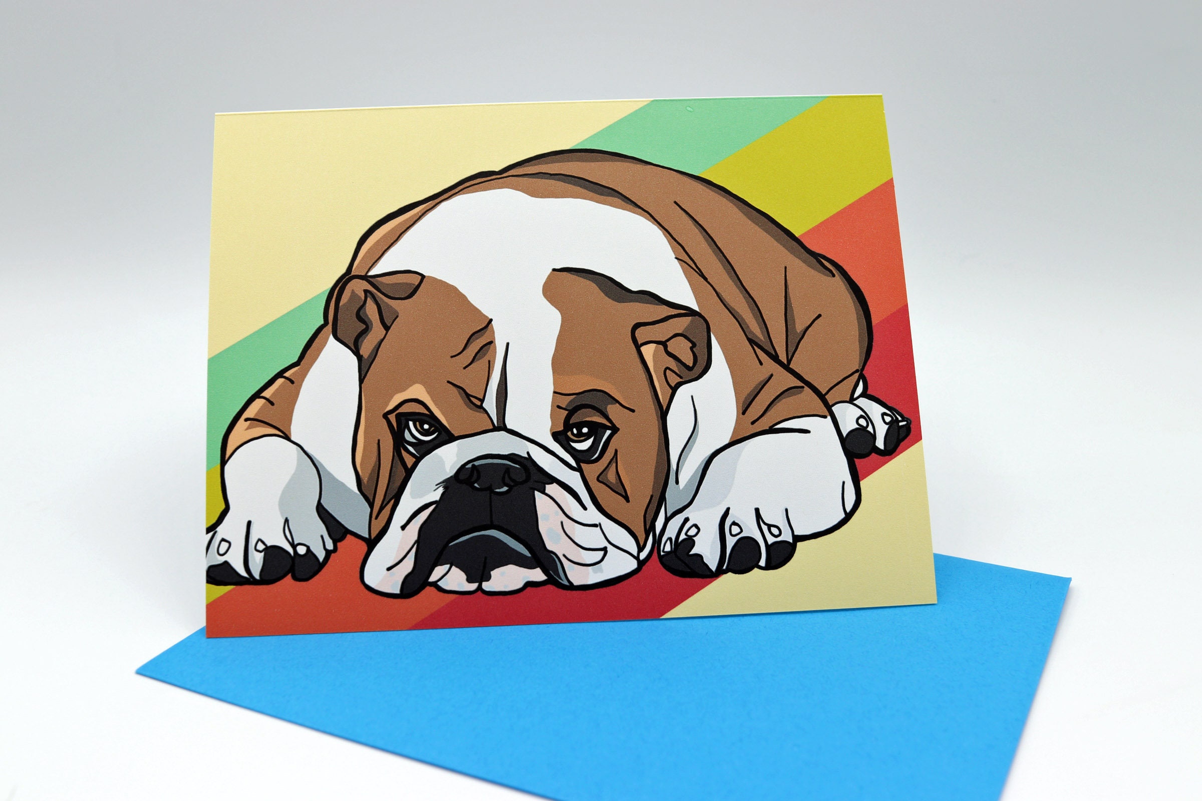 Greeting Card Dog Card Funny Card Animal Lover Card Dog Etsy UK
