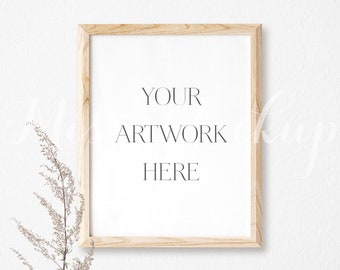 Minimal Wood Frame Etsy