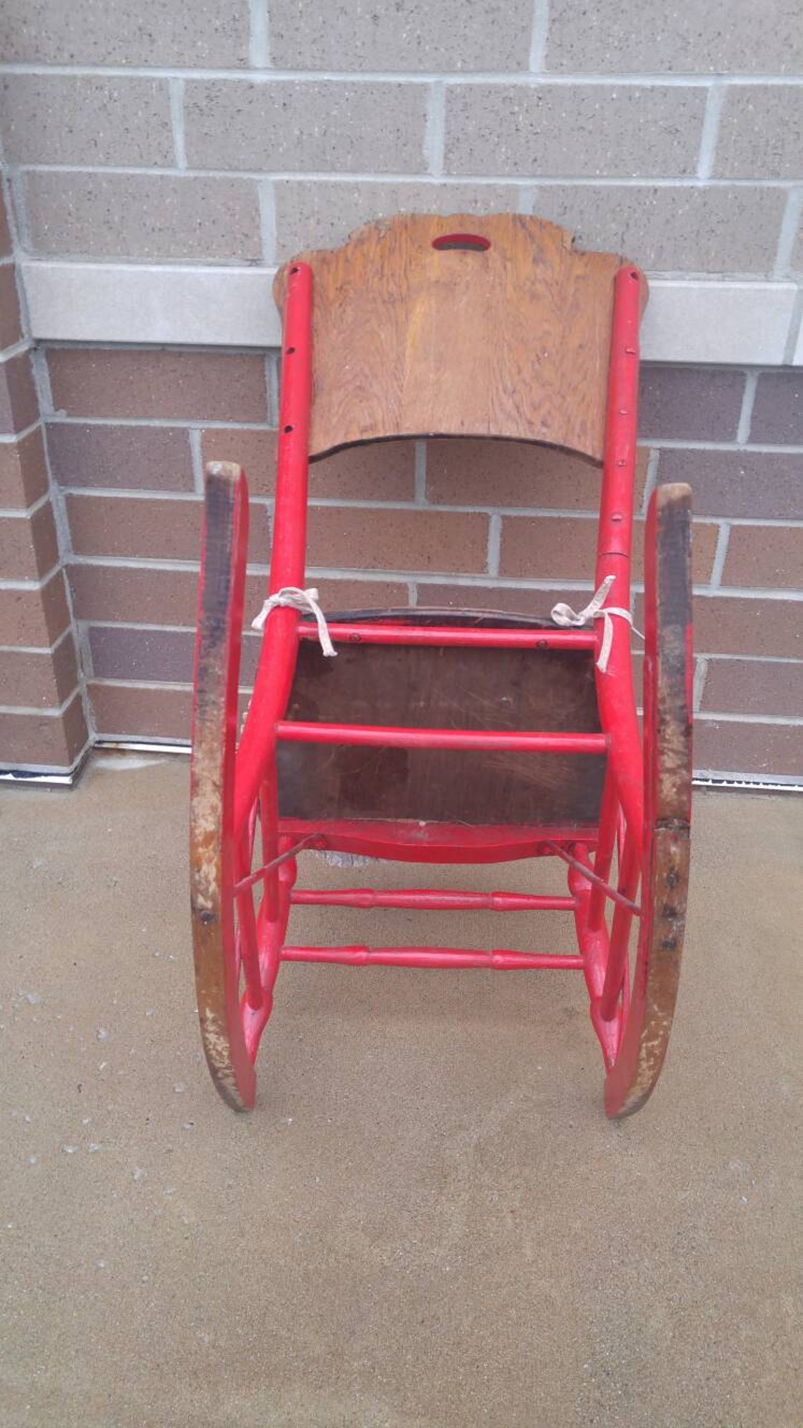 Antique Appalachian Quilting Porch Rocking Chair Etsy