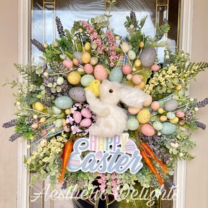 Bunny and Chick Wreath
