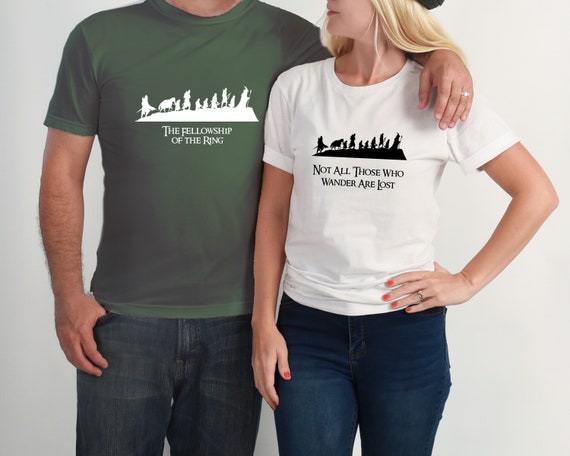 Lord of the Rings Tshirt / Fellowship of the Ring Tshirt - Etsy