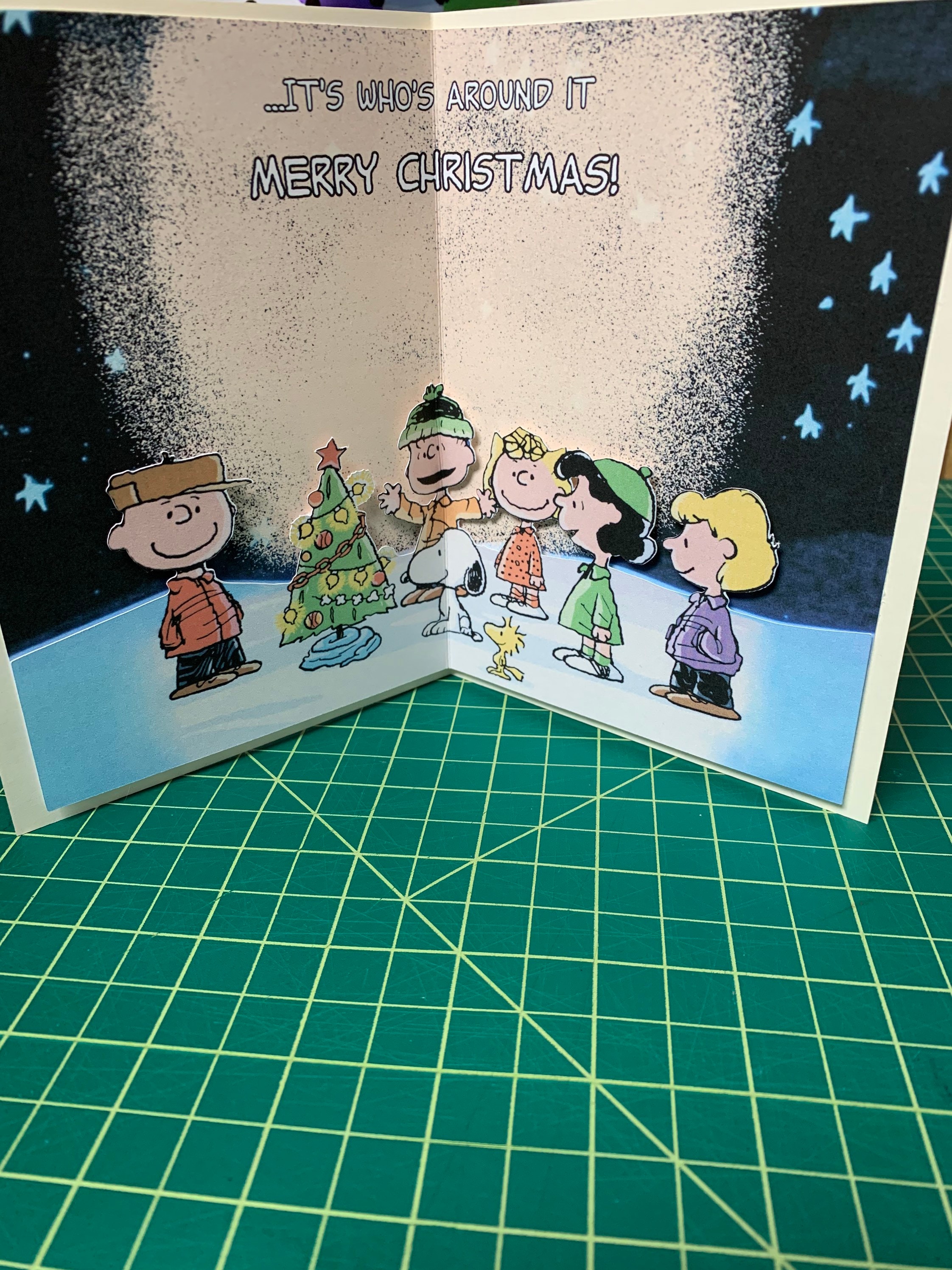 Charlie Brown Christmas Card Etsy