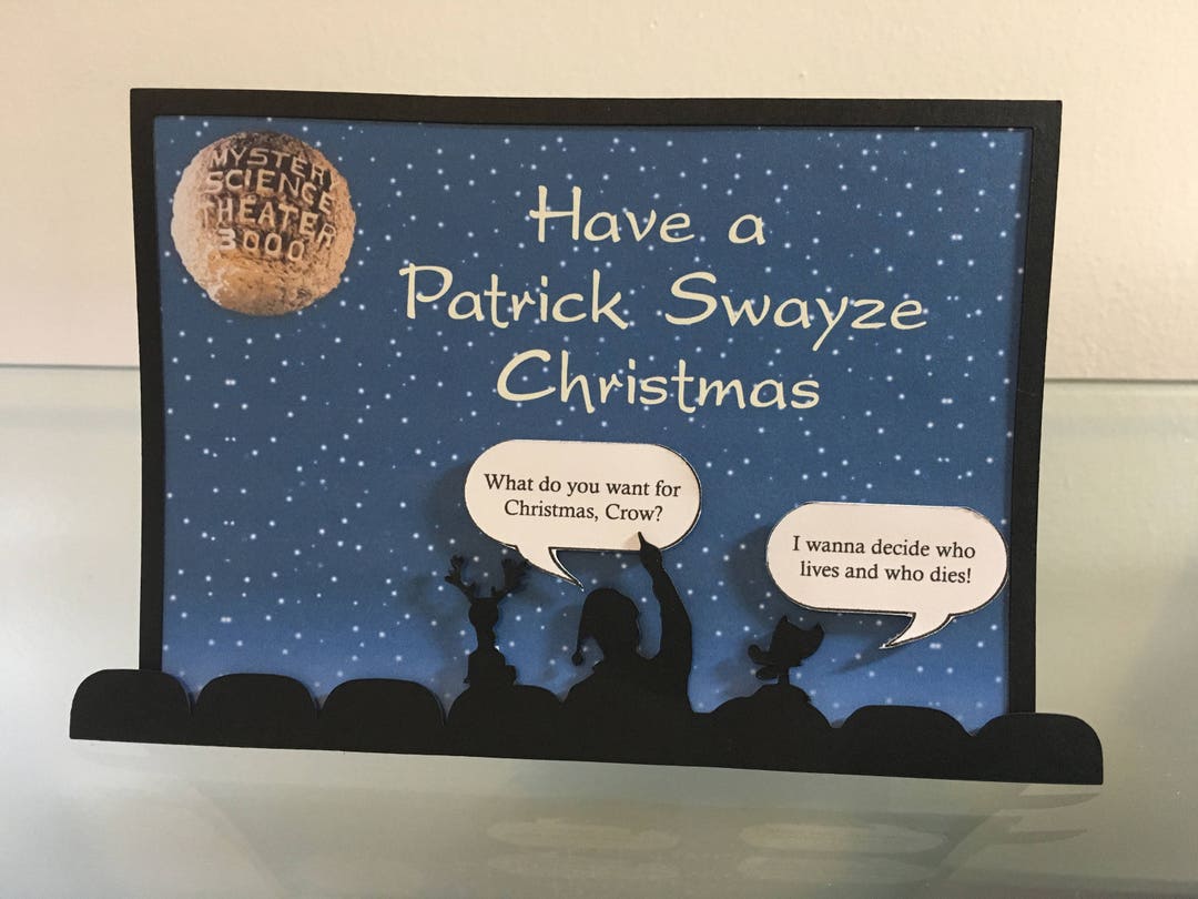 MST3K Christmas Card - Etsy