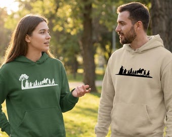 Fantasy Adventure Hoodie / Fellowship of the Ring Inspired Sweatshirt