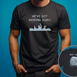 MST3K Wedding Tshirt / Mystery Science Theater 3000 Wedding Shirts