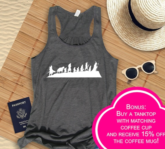 Lord of the rings tank top clearance