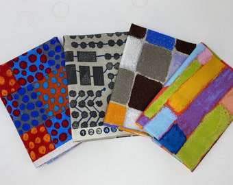 Wonderland by Keiko Goke Free Spirit Fabric 4 piece Fat Quarter Bundle 18x21 each piece 100/% cotton quilting fabric