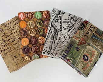 Tim Holtz Foundations Low Volume Fat Quarter Bundle – 14 Pieces, 18" X 21" Quilting Cotton By FreeSpirit