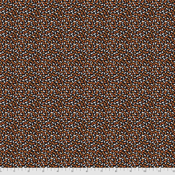 Boolicious - Halloween Fabric - Jittery Jimmies - Black -  by Maude Asbury for Free Spirit Fabric - Sweet and Spooky