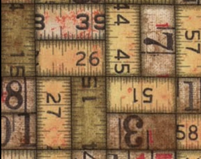 Tim Holtz Fabric - Eclectic Elements Fabric - Measurement - Free Spirit ...