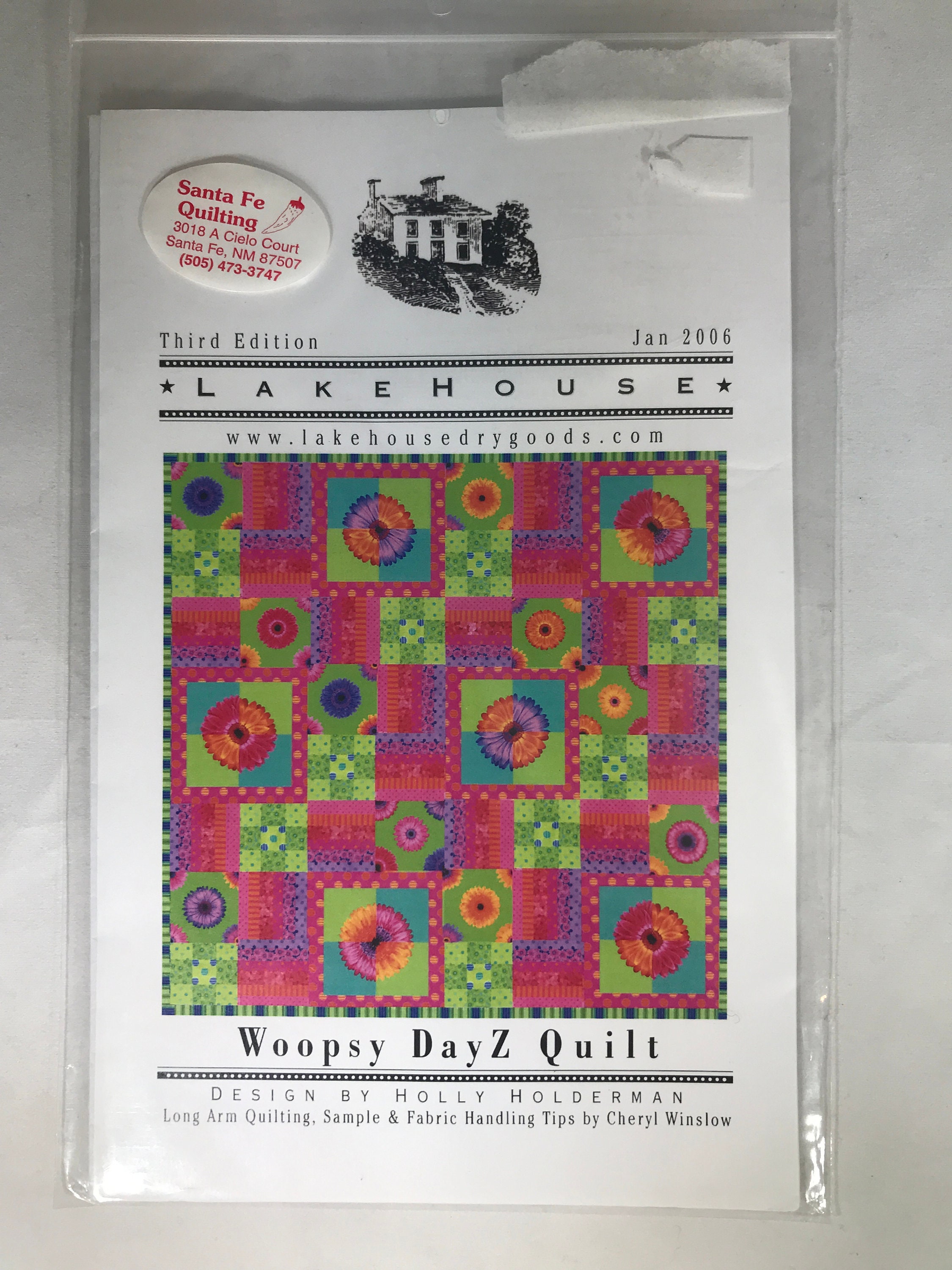 Woopsy Dayz Quilt Pattern by Holly Holderman for Etsy
