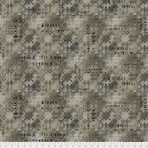 Abandoned - Faded Tile - Eclectic elements by Tim Holtz - Free Spirit Fabric