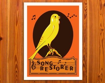 Song Restorer Screenprint