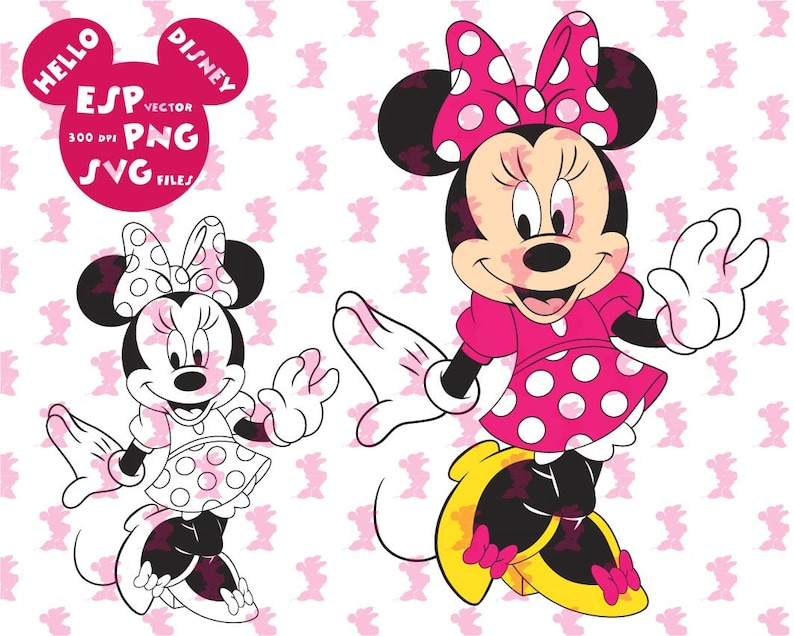 Download Disney Svg Minnie Mouse Clipart Disney Cut files Mouse Die ...