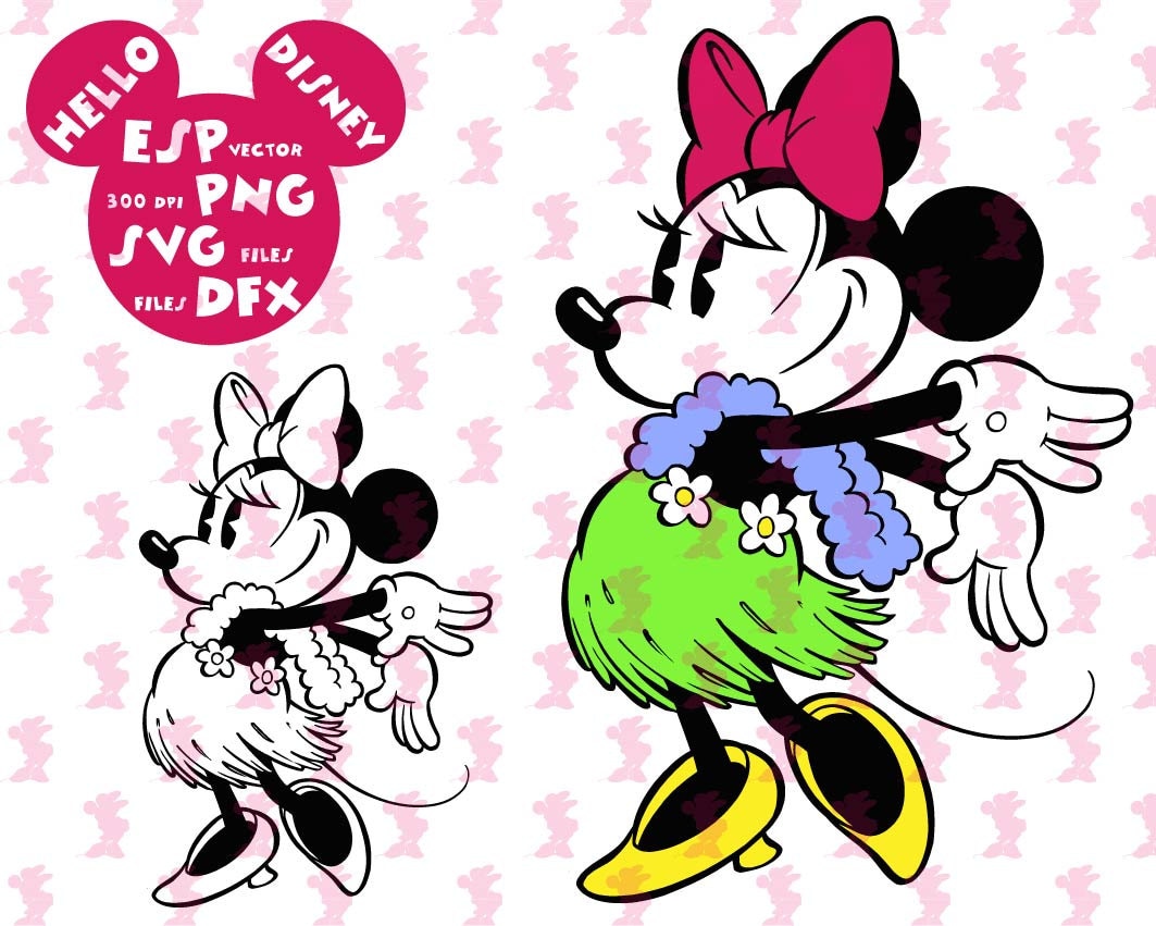 Download Disney Svg Minnie Mouse classic Clipart Disney Cut files ...