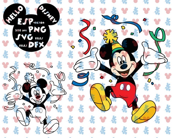 Download Free Disney Svg Mickey Mouse Party Clipart Disney Cut Files Etsy SVG Cut Files