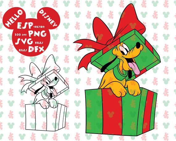 Download Free Pluto Disney Clubhouse Christmas Clipart Disney Cut Files Etsy SVG Cut Files