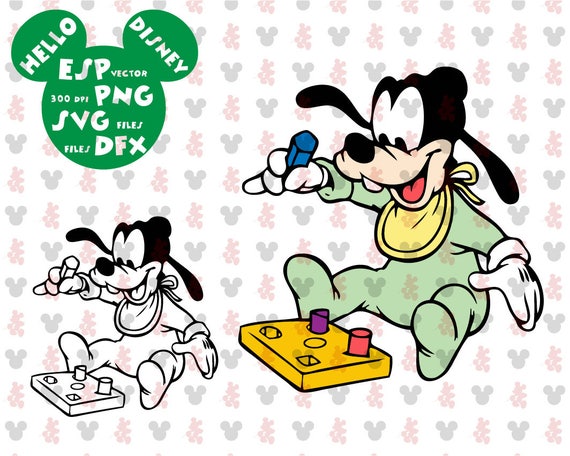 Download Disney Files For Silhouette Svg Dxf Eps Pdf Png Mouse Die Cuts Cut Files Disney Svg Goofy Babies Clipart Disney Cricut Craft Supplies Tools Clothing Wearables Delage Com Br