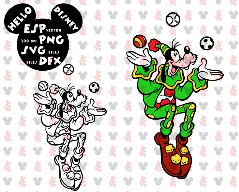 Download Disney Svg Goofy Clipart Disney Cut files Mouse Die Cuts ...