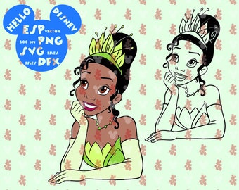 Free Free 265 Princess Tiana Svg SVG PNG EPS DXF File