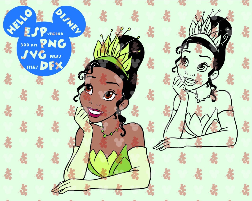 Free Free 340 Disney Princess Tiana Svg SVG PNG EPS DXF File