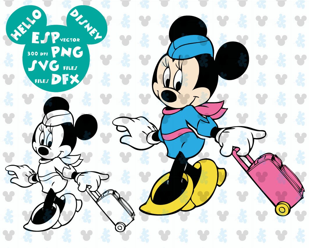 die cut SVG DIGITAL FILE standing Disney Stitch