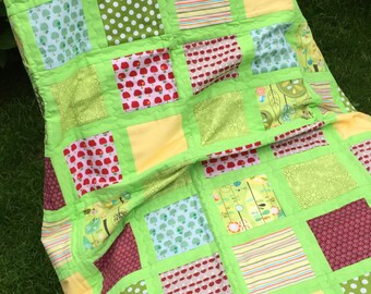 Patchwork Quilt Quilts Home Accessory Patchwork