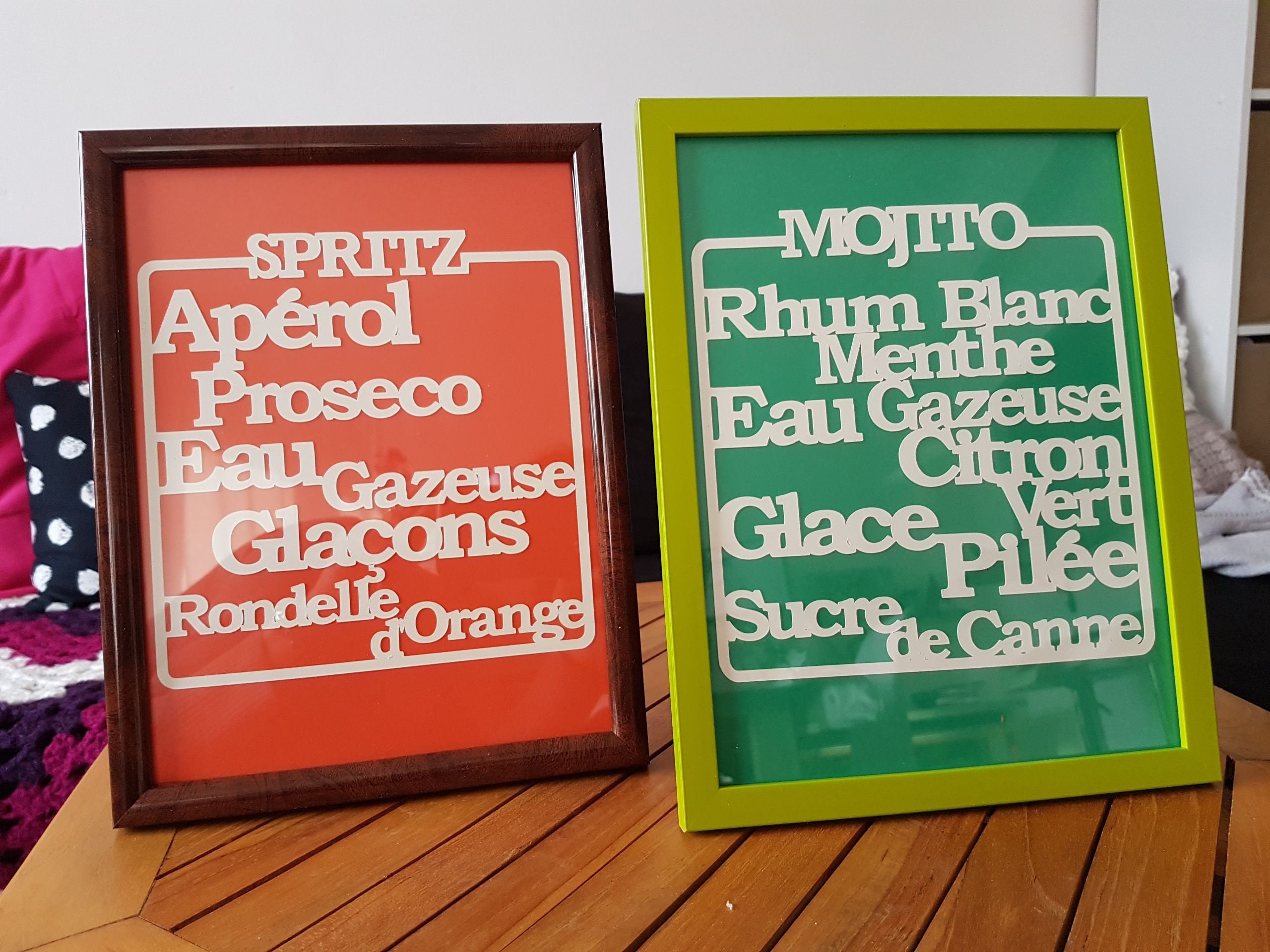 Cadre Mojito Recette Spritz