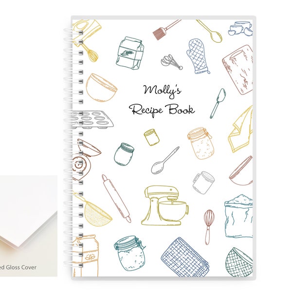 Spiral Recipe Book Etsy