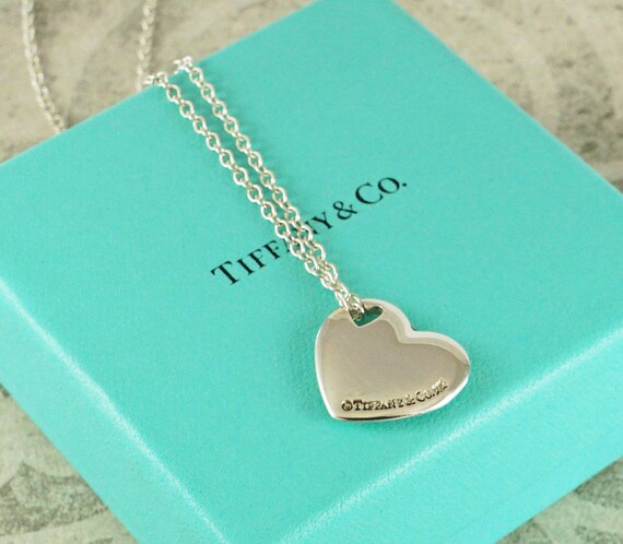 Genuine Tiffany & Co Elsa Peretti Pendant, Sterlin