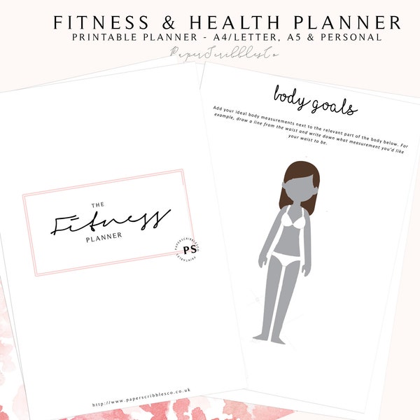 Fitness Journal Etsy UK