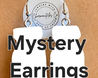 Mystery Vaccine Vial Earrings | Veterinary Jewelry | Surprise Med-Themed Earrings | Recycled Vial Jewelry | Vet Tech Gift