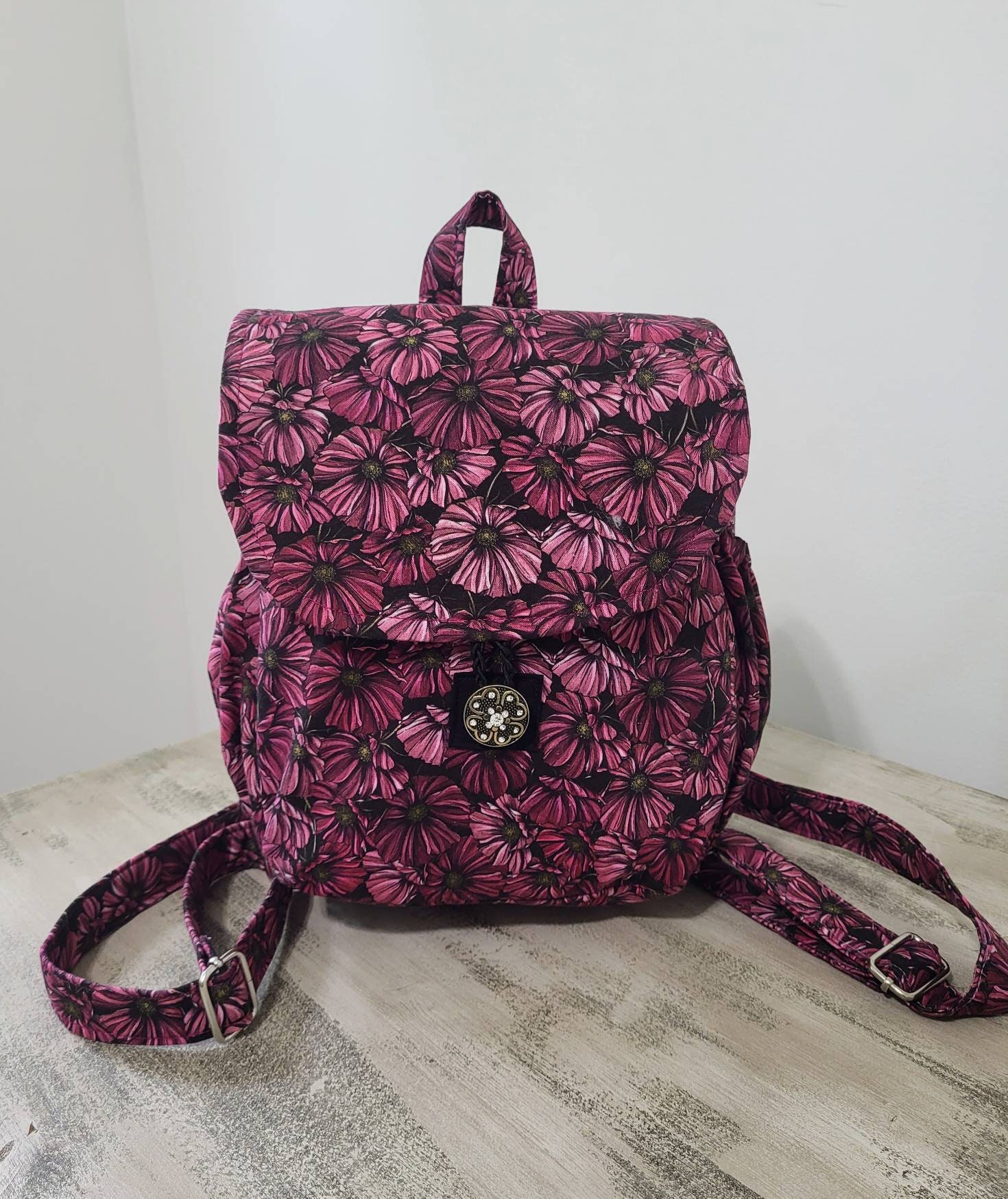 Mini Small Size New Floral Backpack Ladies Bag, Fashion Backpack