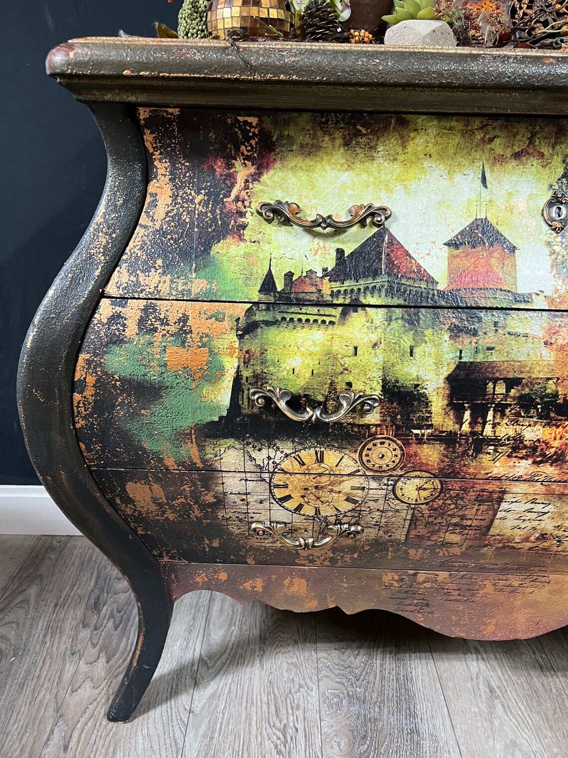 Bombay Chest Painted Bombay Chest Bombay Dresser Dresser Etsy