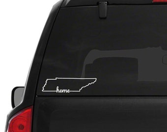 Tennessee TN Oval Vinyl Decal Sticker - Etsy