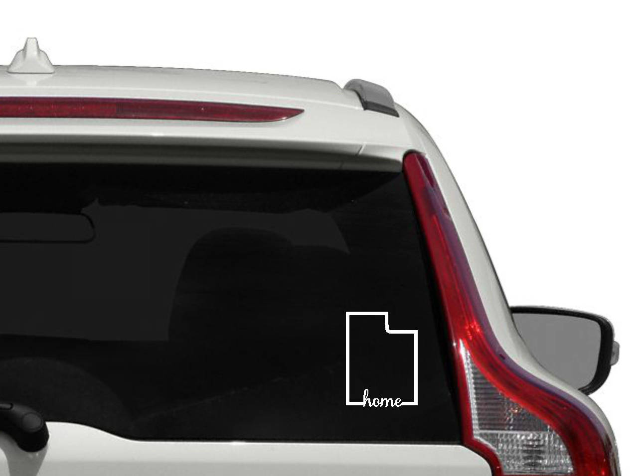Utah home vinyl decal outline state of Utah car decal Utah Etsy