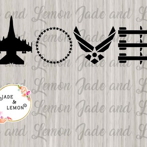 Air Force Love Decal, Missiles, Car Decal, Air Force Wife, Air Force Girlfriend, Military Wife, Military Gift, Gift for Her, Gift for Him,