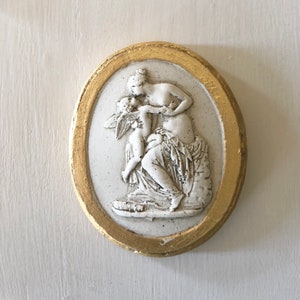 Intaglio Art with Gold