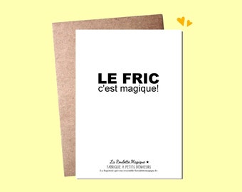 Carte, étrennes, carte cadeau